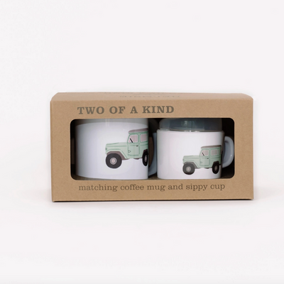 Two of a Kind Matching Cup Set by Helmsie