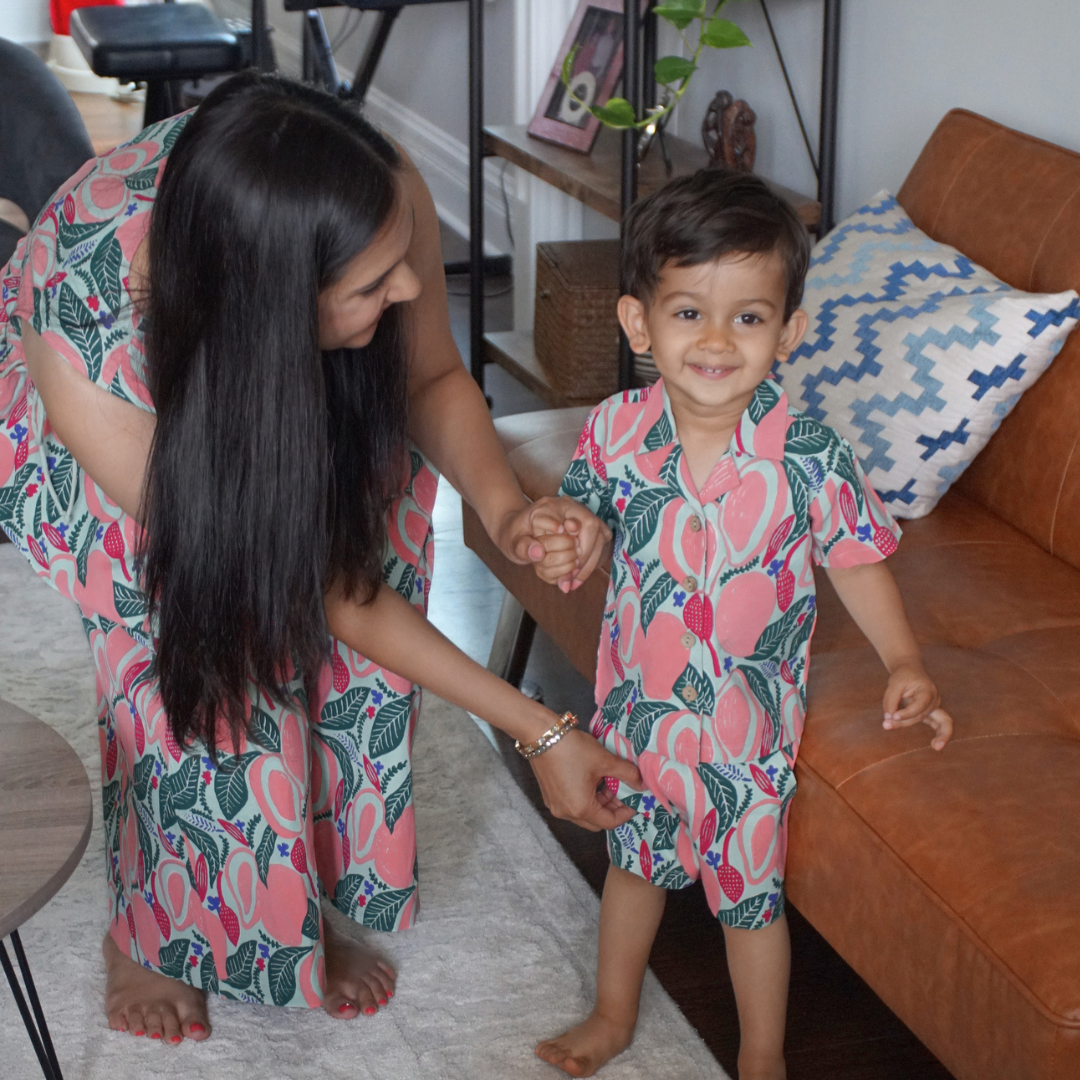 Kiran Camp Shirt & Matching Shorts Set