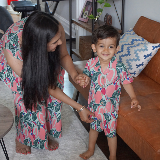Kiran Camp Shirt & Matching Shorts Set