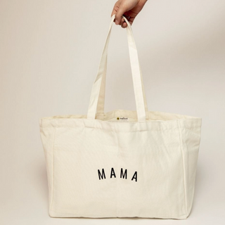 Mother's Day FREE GIFT - Mama Canvas Tote by Sunflower Motherhood | Eco Friendly Diaper Bag