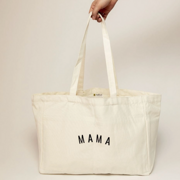Mama Canvas Tote by Sunflower Motherhood | Eco Friendly Diaper Bag