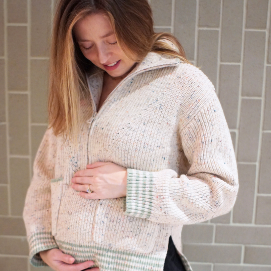 Women's Half Zip Sweater