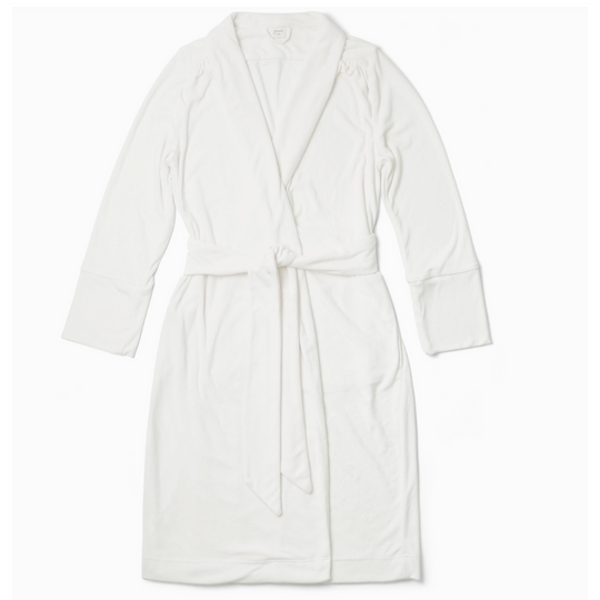 Viscose + Organic Cotton Terry Womens Robe by Goumi Kids
