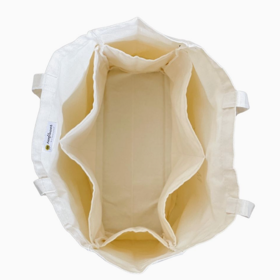 Mother's Day FREE GIFT - Mama Canvas Tote by Sunflower Motherhood | Eco Friendly Diaper Bag