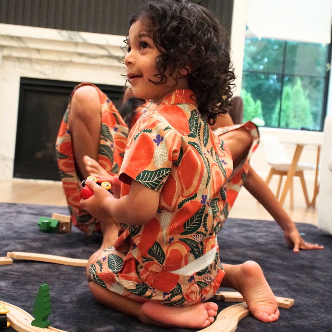 Kiran Camp Shirt & Matching Shorts Set