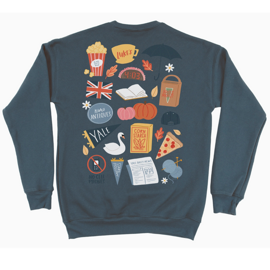 Cozy Stars Hollow Sweatshirt by Pippi Post