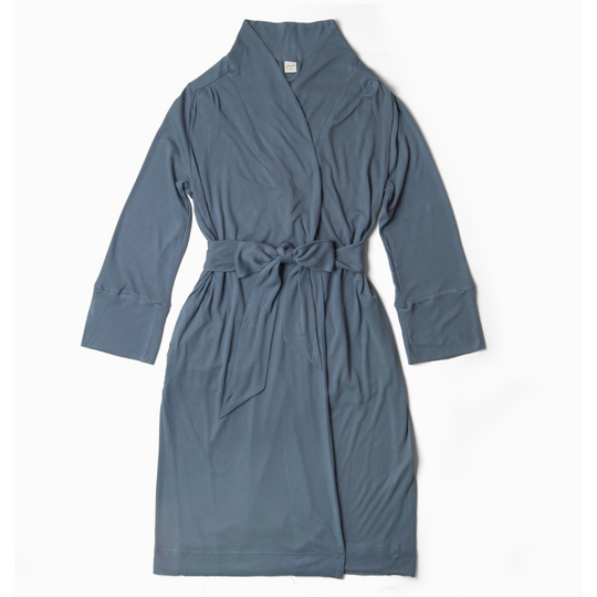 Viscose + Organic Cotton Terry Womens Robe by Goumi Kids