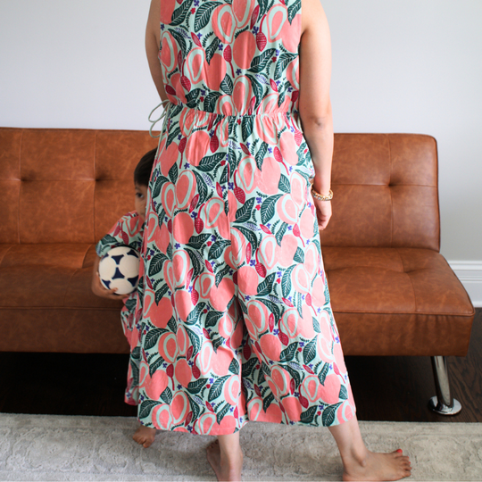 Amara Zip Front Wide Leg Jumpsuit