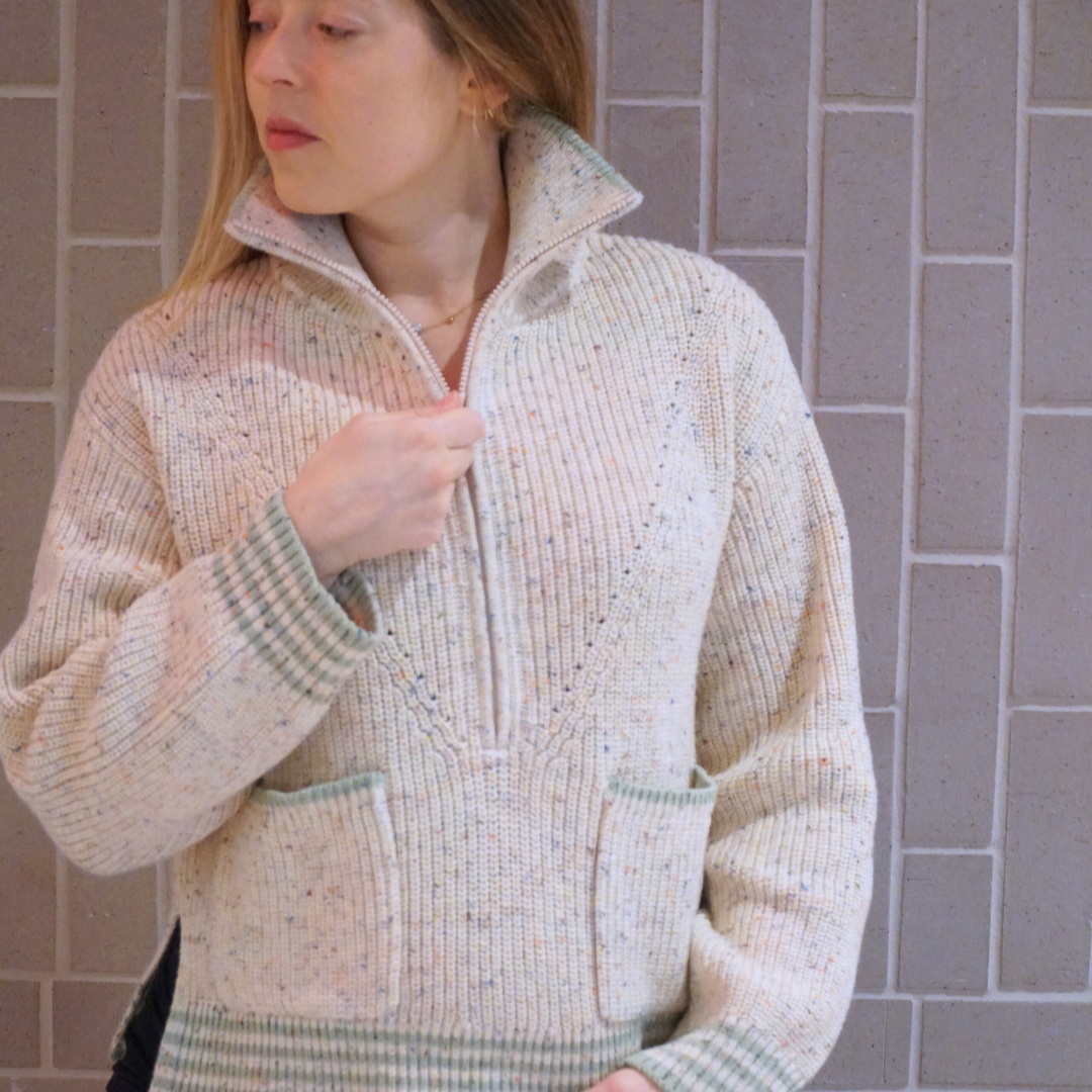 Women's Half Zip Sweater