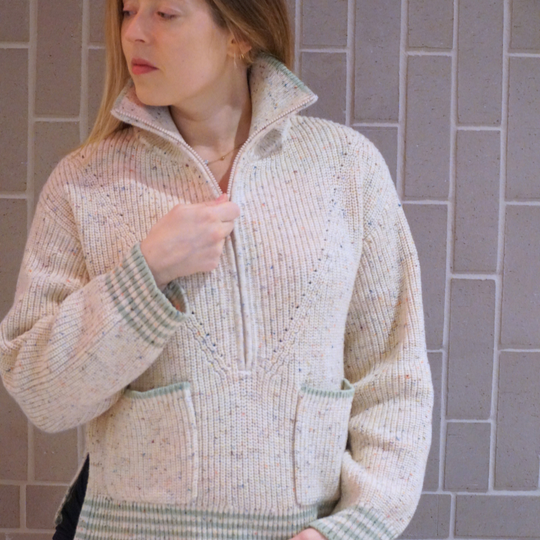 Women's Half Zip Sweater