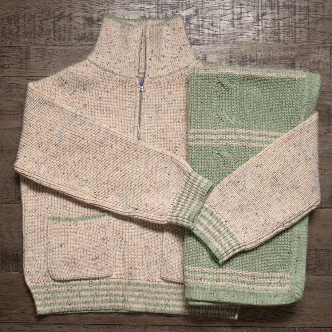 Baby Shaker Knit Stroller Blanket