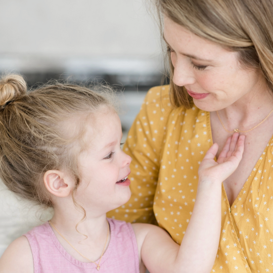 Mommy & Me Bees Necklace Set by Helmsie