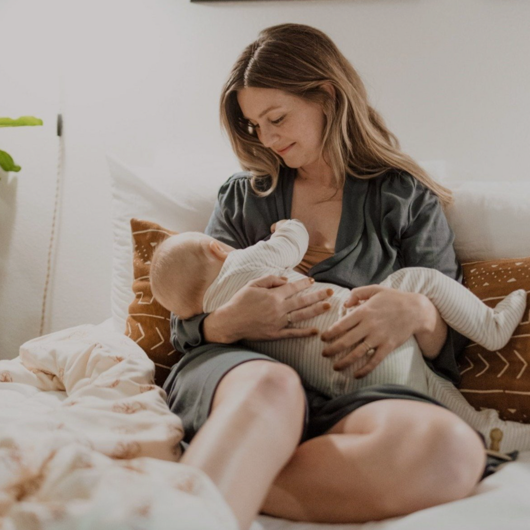 Viscose + Organic Cotton Terry Womens Robe by Goumi Kids