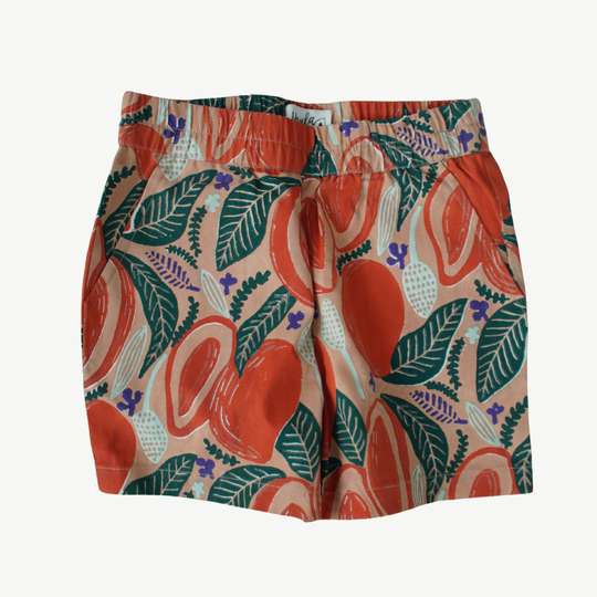 Mira Printed Flutter Sleeve Top & Matching Shorts Set