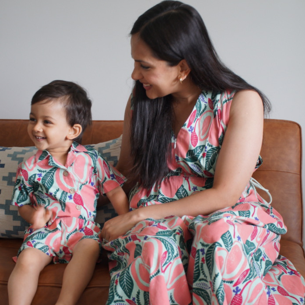 Kiran Camp Shirt & Matching Shorts Set