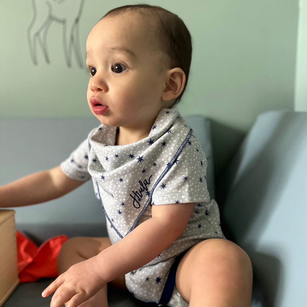 Registry Special: Amara Embroidered Jumpsuit + FREE Bandana Bib
